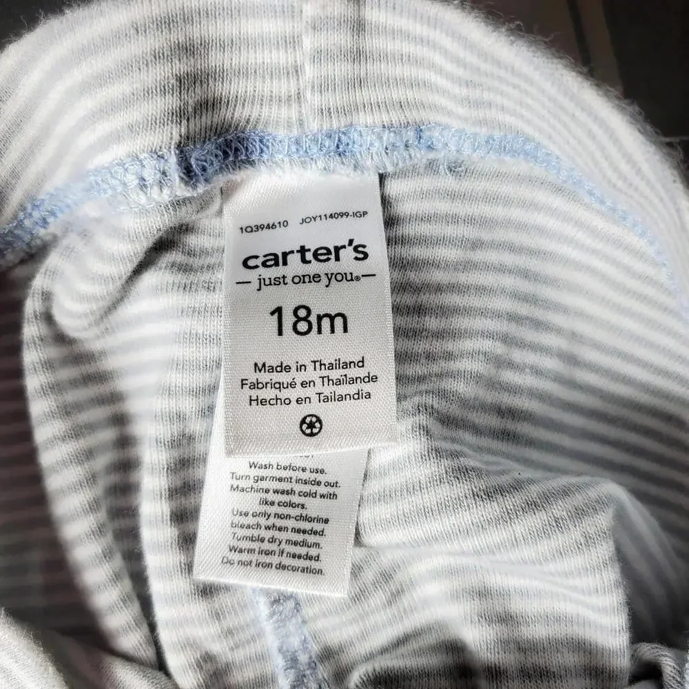 Calvin Klein, Jessica Simpson & Carter's Toddler Girl Casual Leggings Bundle 18m